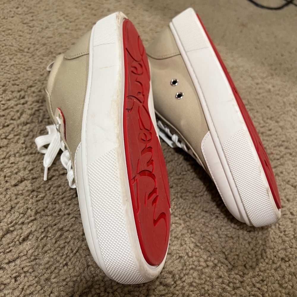 christian louboutin tennis shoes